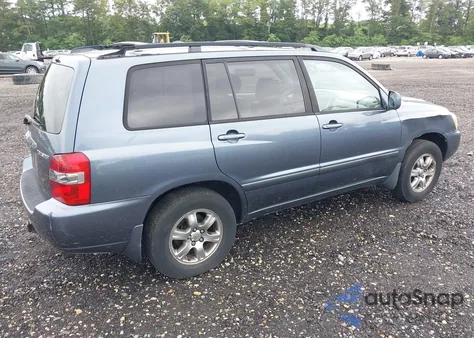 2004 Toyota Highlander V6 from USA, damaged, VIN JTEEP21A440042595